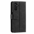 For Samsung Galaxy A17 5G Nine Card Zipper Bag Leather Phone Case with Lanyard(Black) - 3