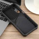 For Samsung Galaxy A16 5G / 4G Camera Shield Card Slot PC Hybrid TPU Phone Case(Black) - 3