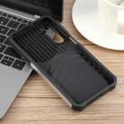 For Samsung Galaxy A16 5G / 4G Camera Shield Card Slot PC Hybrid TPU Phone Case(Silver) - 3