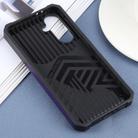 For Samsung Galaxy A56 5G Camera Shield Card Slot PC Hybrid TPU Phone Case(Purple) - 3