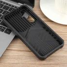 For Samsung Galaxy S24 FE 5G Camera Shield Card Slot PC Hybrid TPU Phone Case(Blue) - 3