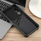 For Samsung Galaxy S24 FE 5G Camera Shield Card Slot PC Hybrid TPU Phone Case(Dark Green) - 3