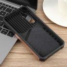 For Samsung Galaxy S24 FE 5G Camera Shield Card Slot PC Hybrid TPU Phone Case(Rose Gold) - 3