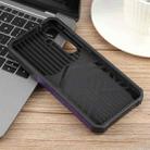 For Samsung Galaxy S24 FE 5G Camera Shield Card Slot PC Hybrid TPU Phone Case(Purple) - 3
