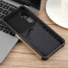 For Samsung Galaxy S24 FE 5G Camera Shield Card Slot PC Hybrid TPU Phone Case(Gold) - 3