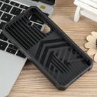 For Samsung Galaxy S25 5G Camera Shield Card Slot PC Hybrid TPU Phone Case(Black) - 3