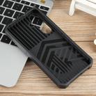 For Samsung Galaxy S25+ 5G Camera Shield Card Slot PC Hybrid TPU Phone Case(Blue) - 3