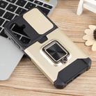 For Samsung Galaxy S25+ 5G Camera Shield Card Slot PC Hybrid TPU Phone Case(Gold) - 2