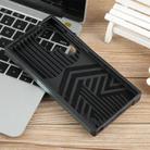 For Samsung Galaxy S25 Ultra 5G Camera Shield Card Slot PC Hybrid TPU Phone Case(Dark Green) - 3