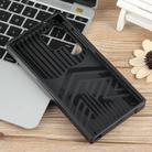 For Samsung Galaxy S25 Ultra 5G Camera Shield Card Slot PC Hybrid TPU Phone Case(Black) - 3