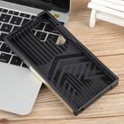 For Samsung Galaxy S25 Ultra 5G Camera Shield Card Slot PC Hybrid TPU Phone Case(Gold) - 3