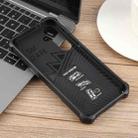 For Samsung Galaxy S24 FE 5G Camouflage Armor Kickstand TPU Hybrid PC Magnetic Phone Case(Dark Blue) - 3