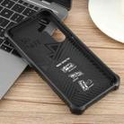 For Samsung Galaxy S24 FE 5G Camouflage Armor Kickstand TPU Hybrid PC Magnetic Phone Case(Mint Green) - 3