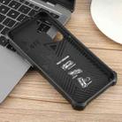For Samsung Galaxy S24 FE 5G Camouflage Armor Kickstand TPU Hybrid PC Magnetic Phone Case(Grey) - 3