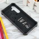 For Samsung Galaxy S25+ 5G Camouflage Armor Kickstand TPU Hybrid PC Magnetic Phone Case(Army Green) - 3