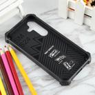 For Samsung Galaxy S25+ 5G Camouflage Armor Kickstand TPU Hybrid PC Magnetic Phone Case(Grey) - 3
