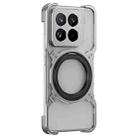 For Xiaomi 15 Pro Mechanical Arm Borderless MagSafe Holder Metal Phone Case(Silver) - 2