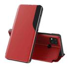 For Xiaomi Redmi 9C Attraction Flip Holder Leather Phone Case(Red) - 1