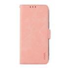 For Honor 400 ABEEL Frosted Magnetic RFID Leather Phone Case(Pink) - 2
