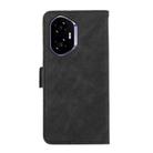 For Honor 400 ABEEL Frosted Magnetic RFID Leather Phone Case(Black) - 3