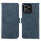 For Honor 400 Lite ABEEL Frosted Magnetic RFID Leather Phone Case(Blue) - 1