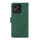 For Honor 400 Lite ABEEL Frosted Magnetic RFID Leather Phone Case(Green) - 3