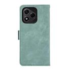 For Honor 400 Lite ABEEL Frosted Magnetic RFID Leather Phone Case(Cyan) - 3