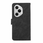 For Honor 400 Pro Global 160.8mm ABEEL Frosted Magnetic RFID Leather Phone Case(Black) - 3