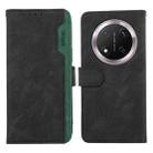 For Honor X9C 5G Global ABEEL Color Block Magnetic RFID Leather Phone Case(Black-Green) - 1