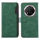 For Honor X9C 5G Global ABEEL Color Block Magnetic RFID Leather Phone Case(Green-Black) - 1