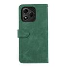 For Honor 400 Lite ABEEL Color Block Magnetic RFID Leather Phone Case(Green-Black) - 3