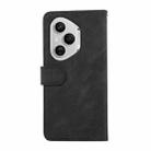 For Honor 400 Pro Global 160.8mm ABEEL Color Block Magnetic RFID Leather Phone Case(Black-Green) - 3
