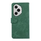For Honor 400 Pro Global 160.8mm ABEEL Color Block Magnetic RFID Leather Phone Case(Green-Black) - 3