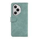 For Honor 400 Pro Global 160.8mm ABEEL Color Block Magnetic RFID Leather Phone Case(Cyan-Pink) - 3