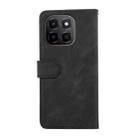 For Honor X6c 4G ABEEL Color Block Magnetic RFID Leather Phone Case(Black-Green) - 3
