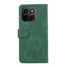 For Honor X6c 4G ABEEL Color Block Magnetic RFID Leather Phone Case(Green-Black) - 3