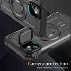 For iPhone 11 Lens Holder MagSafe Phone Case(Grey) - 2