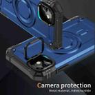 For iPhone 11 Lens Holder MagSafe Phone Case(Blue) - 2