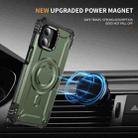 For Motorola Moto G 5G 2023 Lens Holder MagSafe Phone Case(Army Green) - 2