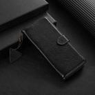 For Samsung Galaxy A36 Genuine Leather Litchi Texture RFID Leather Phone Case(Black) - 2