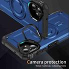 For Samsung Galaxy A06 Lens Holder MagSafe Phone Case(Blue) - 2