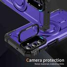 For Samsung Galaxy A15 Lens Holder MagSafe Phone Case(Purple) - 2