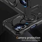 For Samsung Galaxy A16 5G Lens Holder MagSafe Phone Case(Black) - 2