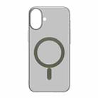 For iPhone 16 Plus Nano Series PC MagSafe Phone Case(Titanium) - 2