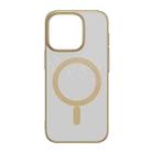 For iPhone 15 Pro Max Nano Series PC MagSafe Phone Case(Desert Gold) - 2