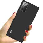 For Samsung Galaxy Note20 IMAK UC-2 Series Shockproof Full Coverage Soft TPU Case(Black) - 1