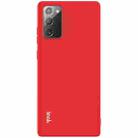 For Samsung Galaxy Note20 IMAK UC-2 Series Shockproof Full Coverage Soft TPU Case(Red) - 1