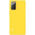 For Samsung Galaxy Note20 IMAK UC-2 Series Shockproof Full Coverage Soft TPU Case(Yellow) - 1