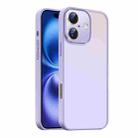 For iPhone 16 Nano Semi-transparent Frosted Skin Feel Phone Case(Lilac Purple) - 1