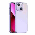 For iPhone 13 Nano Semi-transparent Frosted Skin Feel Phone Case(Lilac Purple) - 1